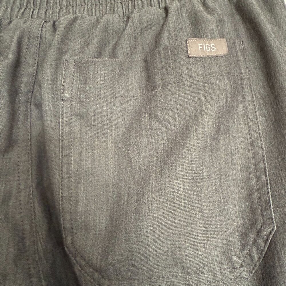 Figs Skinny Yola Scrub Pant, Small, Charcoal - Picture 2 of 4